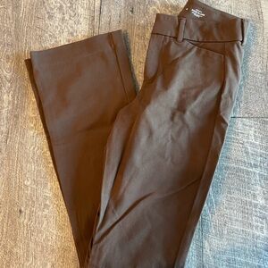 Women’s Old Navy Brown Flare Pixie Pants Size 0